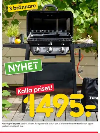 Rusta Smart gasolgrill erbjuda