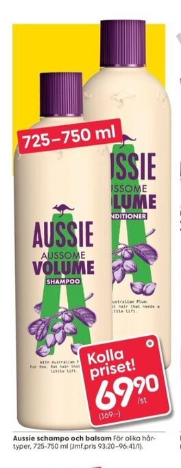 Rusta Aussie balsam erbjuda