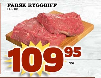 Matdax Färsk ryggbiff erbjuda