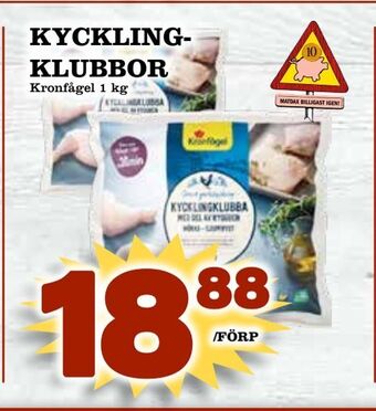 Matdax Kycklingklubbor erbjuda