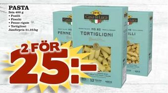 Nya Pulsen Pasta erbjuda