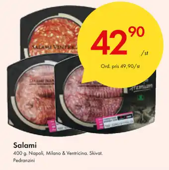 Snabbgross Salami 400g erbjuda