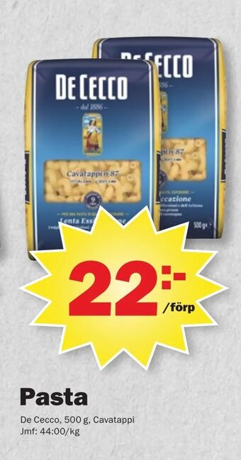 Pekås Pasta erbjuda