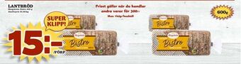 Nya Pulsen Lantbröd erbjuda