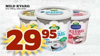 Nya Pulsen Mild kvarg erbjuda