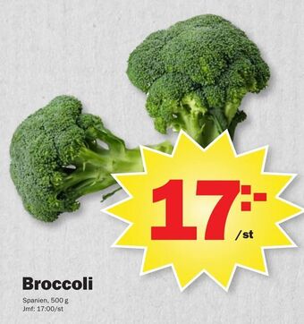 Pekås Broccoli erbjuda