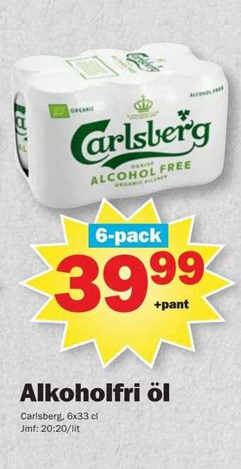Pekås Alkoholfri öl erbjuda