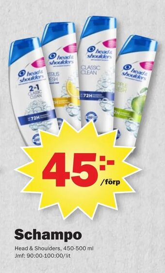 Pekås Schampo erbjuda