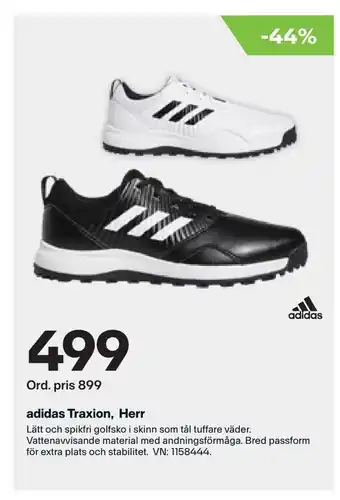 XXL adidas Traxion, Herr erbjuda