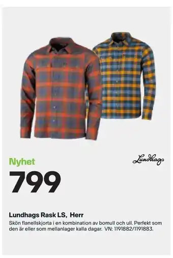 XXL Lundhags Rask LS, Herr erbjuda