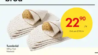 Tunnbröd 680g