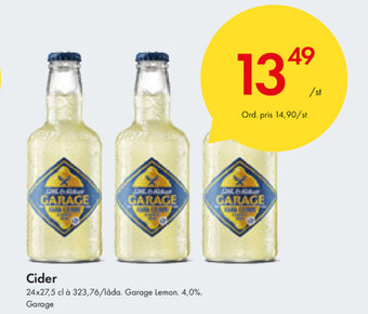 Snabbgross Cider erbjuda