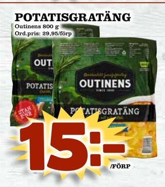 Supergrossen Potatisgratäng erbjuda