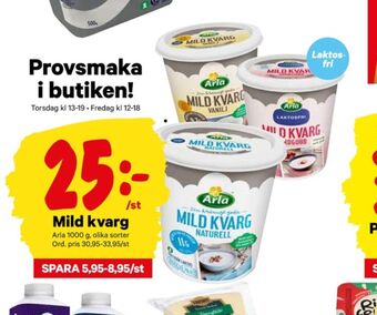 City Gross Arla kvarg erbjuda
