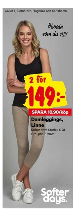 City Gross Softer days leggings erbjuda
