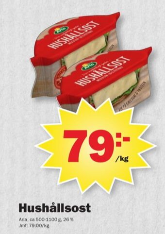 Pekås Arla hushållsost erbjuda