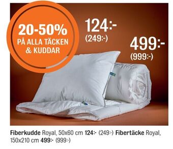 Mio Fiberkudde erbjuda