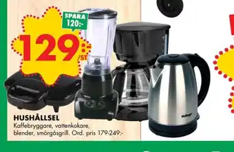 ÖoB Colgate kaffebryggare erbjuda