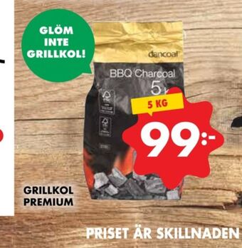 ÖoB Dancoal grillkol/briketter erbjuda