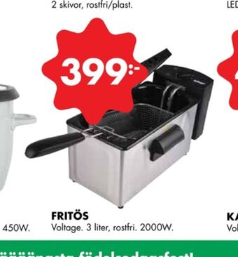 ÖoB Voltage fritös erbjuda