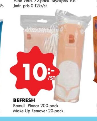 ÖoB Be fresh bomullsrondeller erbjuda