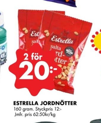 ÖoB Estrella jordnötter erbjuda