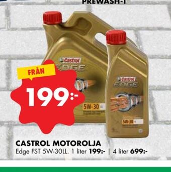 ÖoB Castrol motorolja erbjuda
