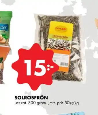 ÖoB Lazzat solroskärnor erbjuda
