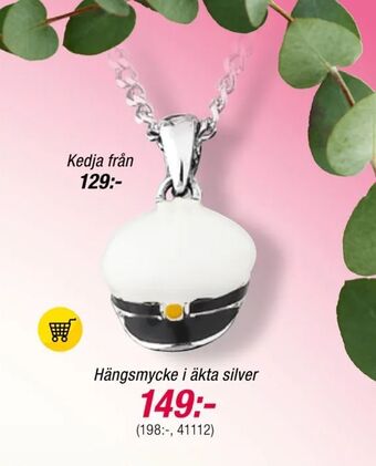 Guldfynd Hängsmycke i äkta silver erbjuda