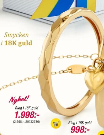 Guldfynd Ring i 18K guld erbjuda