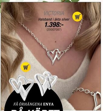 Guldfynd Halsband i äkta silver erbjuda
