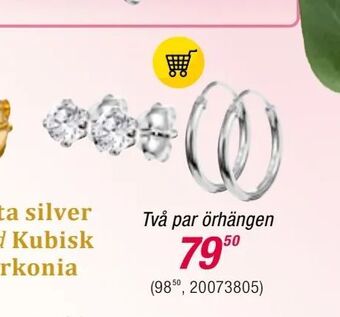 Guldfynd Två par örhängen erbjuda