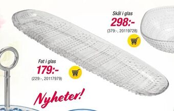 Guldfynd Fat i glas erbjuda
