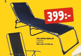 Jem&Fix Solsäng Berlin erbjuda