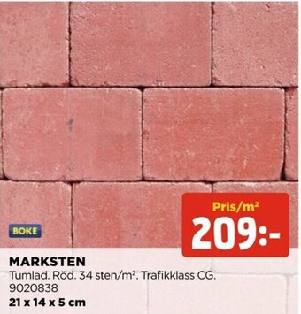 Jem&Fix Marksten erbjuda