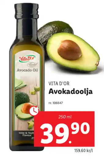 Avokadoolja 250ml