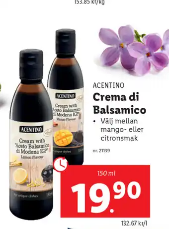 Lidl Crema di Balsamico 150ml erbjuda