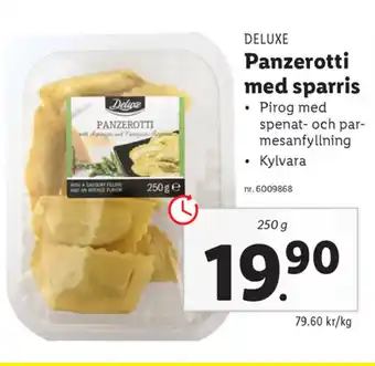 Panzerotti med sparris 250g