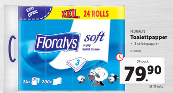 Lidl Toalettpapper 24-pack erbjuda