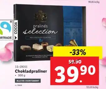 Lidl Chokladpraliner 300g erbjuda