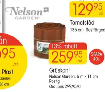 EKO Nelson garden rabattavgränsare erbjuda