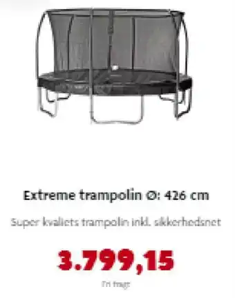 Extreme trampolin 426 cm