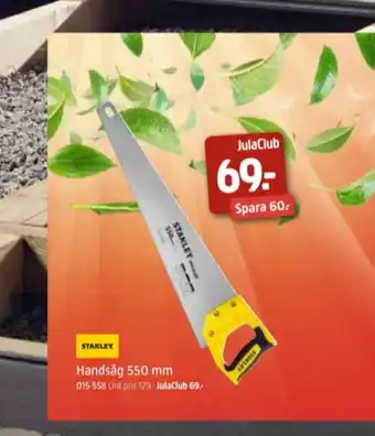 Jula Stanley såg erbjuda