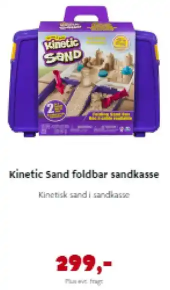 Kinetic Sand foldbar sandkasse