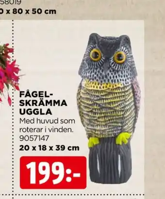 Turfline fågelskrämma