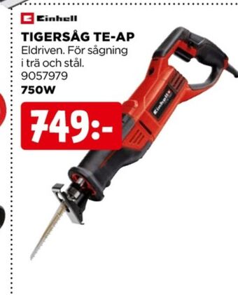 Jem&Fix Einhell tigersåg erbjuda