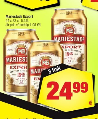 Calle Export öl erbjuda