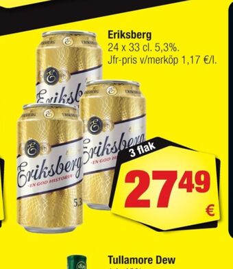 Calle Eriksberg öl erbjuda