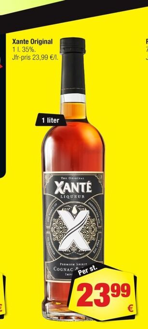 Calle Xante likör erbjuda