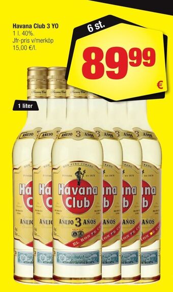 Calle Havana club rom erbjuda